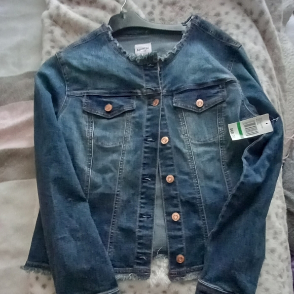 Kensie Jean's Jean Jacket! - Picture 2 of 3